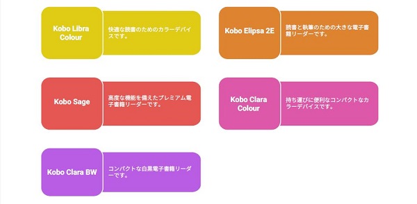 楽天kobo タブレット おすすめ